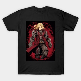 fullmetal alchemist brotherhood- edward elric action figure T-Shirt